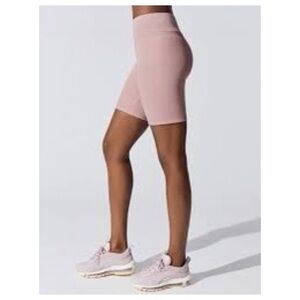 TWENTY MONTREAL Olympic Mesh Texture Bike Short in Sandalwood Pink, Size XS